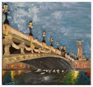 Voir le détail de cette oeuvre: le pont Alexandre 