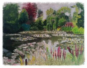 Voir le détail de cette oeuvre: les jardins de Giverny